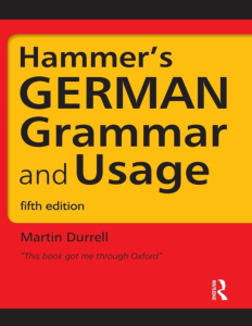Rich Results on Google's SERP when searching for 'Hammer’s German Grammar And Usage Book'