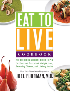 Rich Results on Google's SERP when searching for 'Eat to Live Cookbook: 200 Delicious Nutrient Rich Recipes'